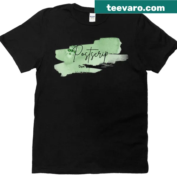 T-shirt with humorous saying 'Don’t Touch It' in bold typography
