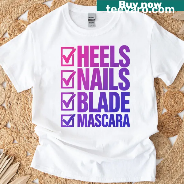 Humorous typography saying 'Fit Check For My Napalm Era' on a K-pop themed t-shirt