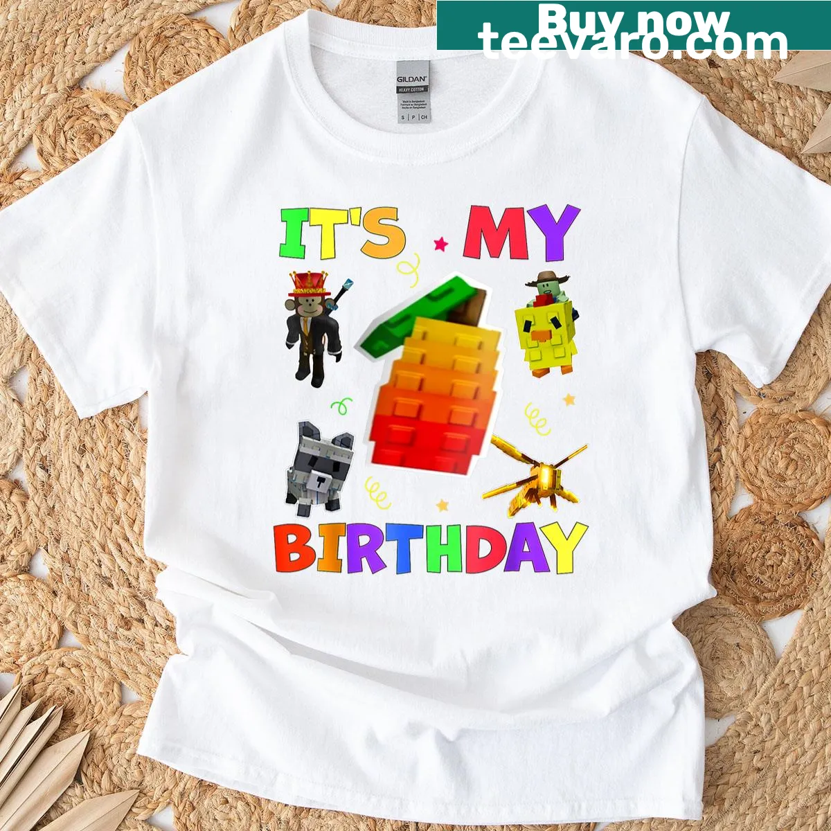 Birthday t-shirt with humorous 'Grow A Garden' slogan — on a men's t-shirt