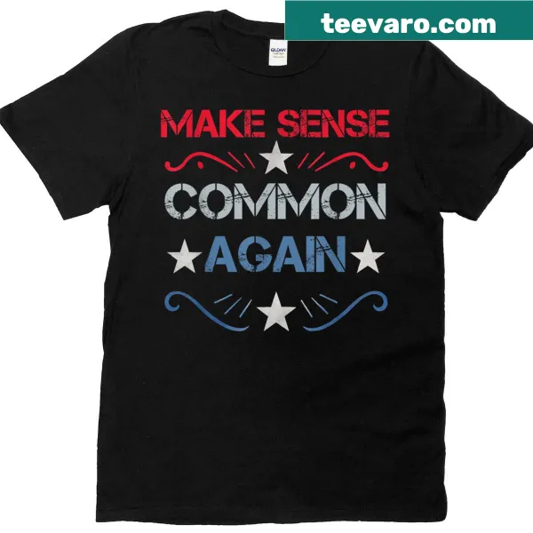 Patriotic quote graphic on a humorous T-shirt