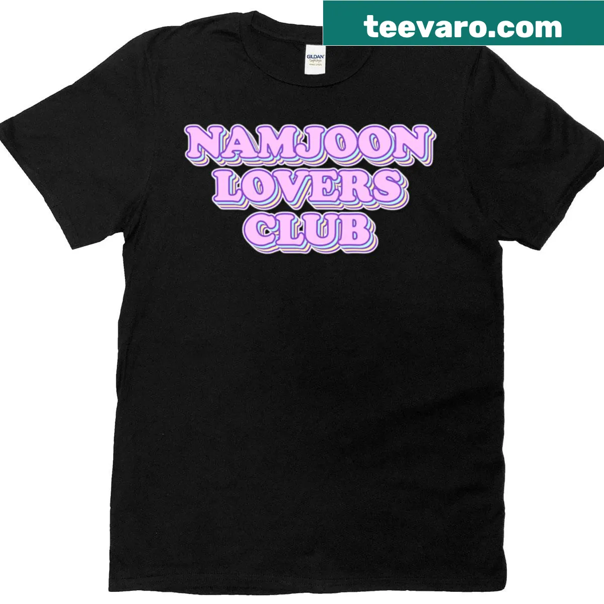 Retro typography design for Namjoon lovers — on a men's t-shirt