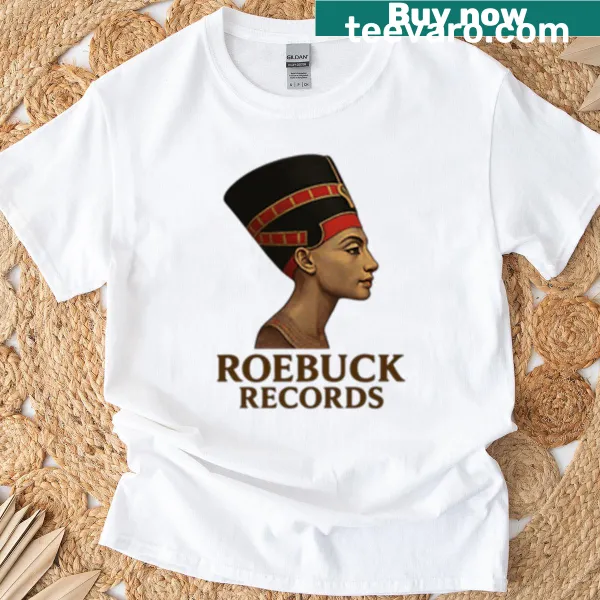 Shirt with abstract Nefertiti logo design
