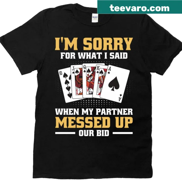 Graphic t-shirt celebrating the card game Spades