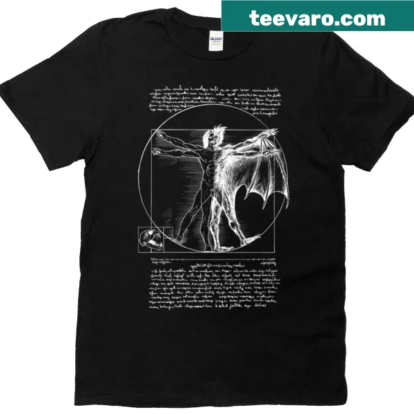 Cartoon-style T-shirt featuring a humorous Transylvanian character