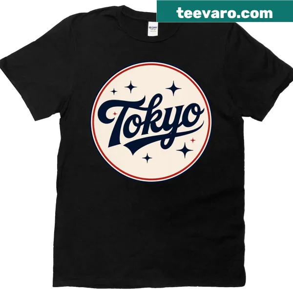 Tokyo-themed graphic T-shirt