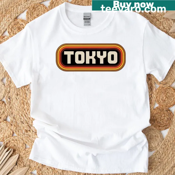 Bold Tokyo-themed graphic t-shirt