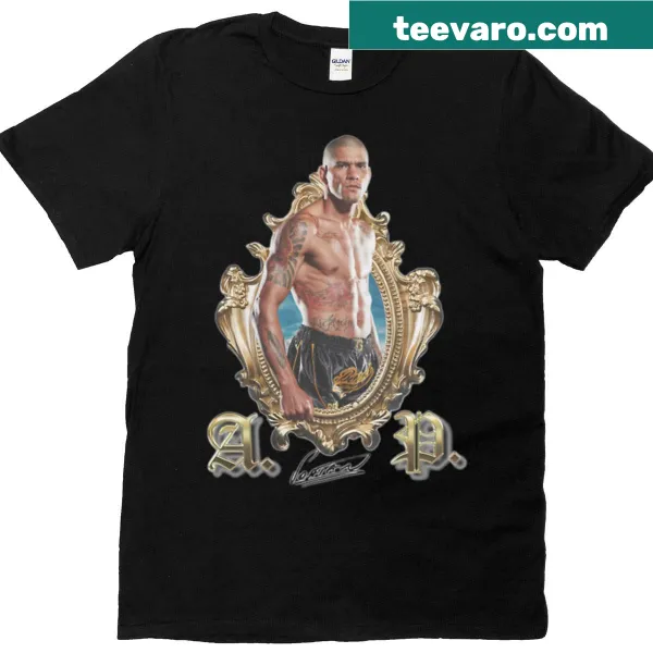 Signature graphic T-shirt of Alex Pereira, mixed martial artist