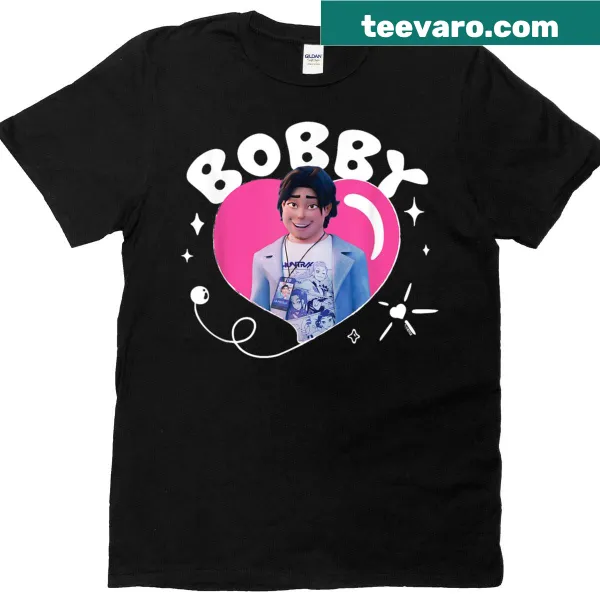 Officially licensed humorous Bobby graphic t-shirt