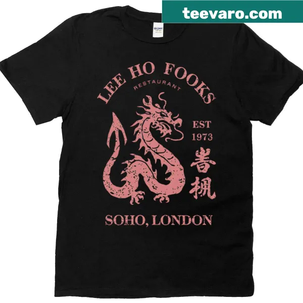 Retro emblem t-shirt celebrating Chinatown London with dragon design