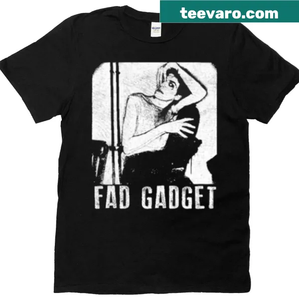 Illustrative graphic T-shirt inspired by Fad Gadget's music