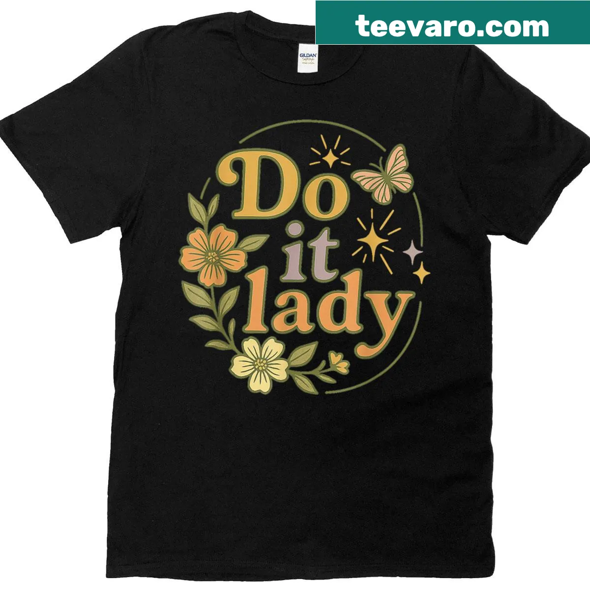 Playful humorous quote on a women's T-shirt — on a men's t-shirt
