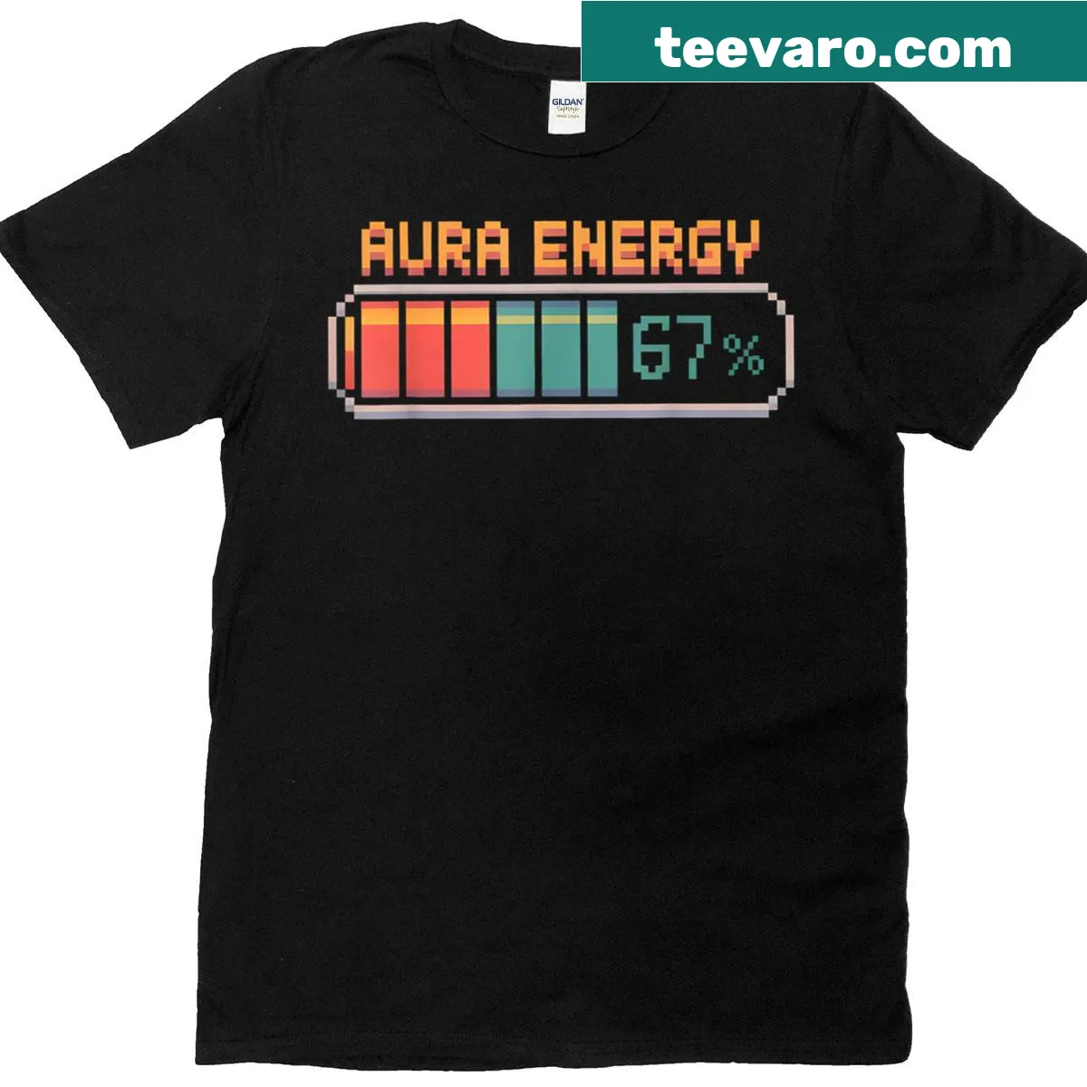 Retro vintage t-shirt featuring Gen Alpha slang in bold lettering — on a men's t-shirt