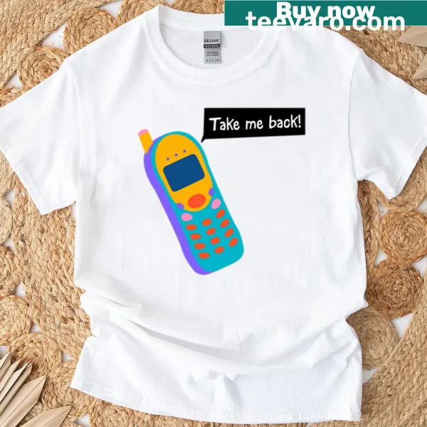 Typography design reads 'Old Times Were Good' on a casual t-shirt.
