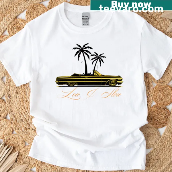 Vintage-inspired t-shirt featuring a classic 1964 Chevy