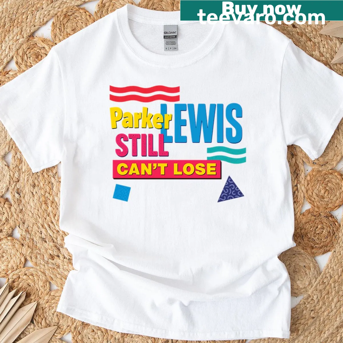 Retro T-shirt with the phrase Parker Lewis Still Can't Lose — on a men's t-shirt