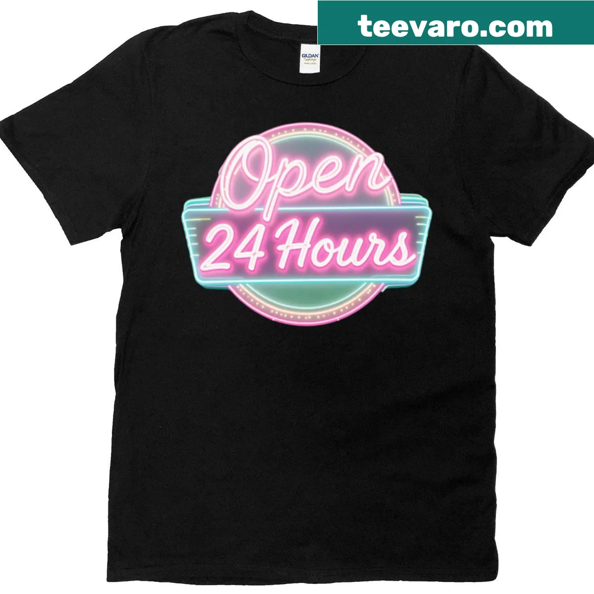 Retro rockabilly themed t-shirt with vintage graphics — on a men's t-shirt