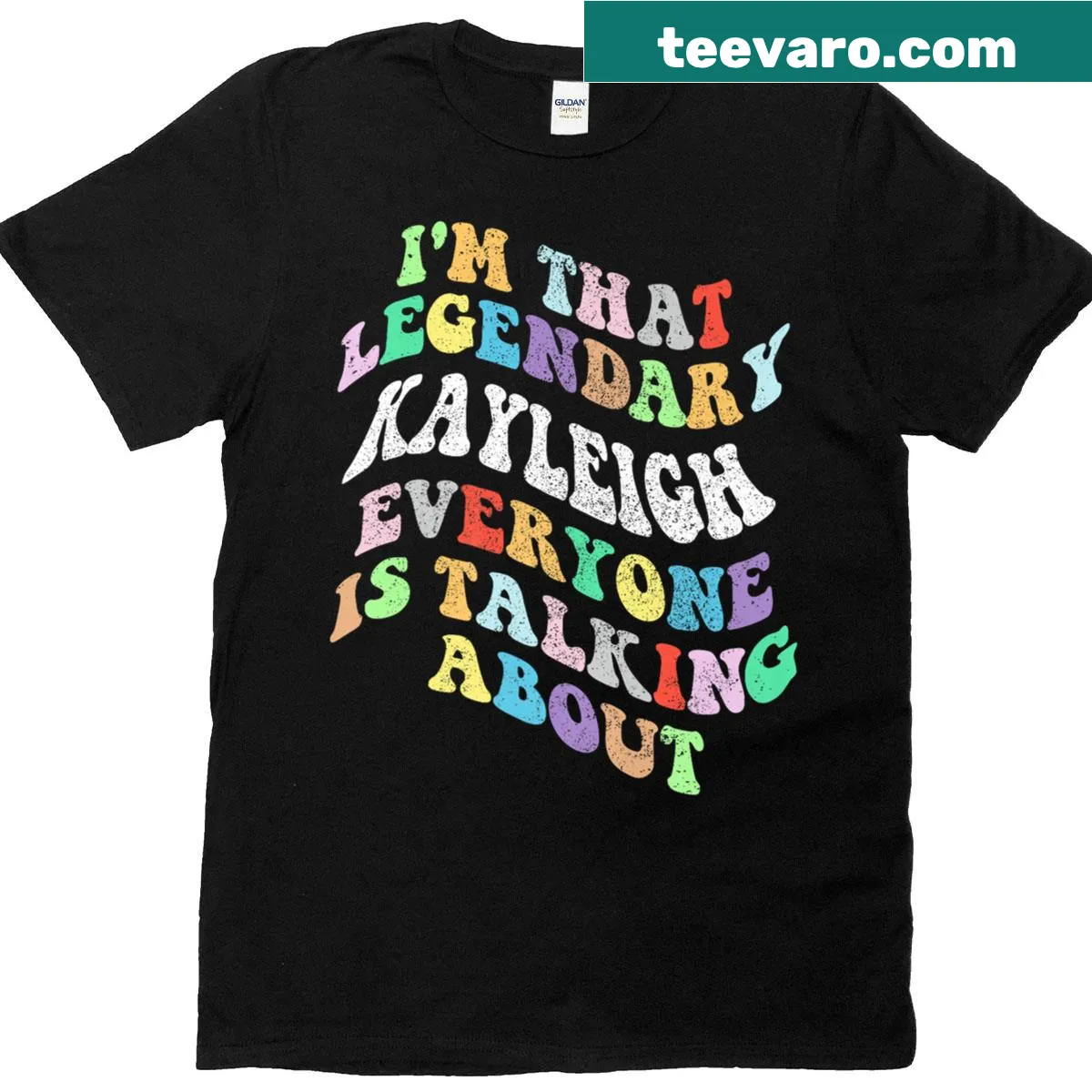 Personalized funny Mother's Day t-shirt for Kayleigh — on a men's t-shirt