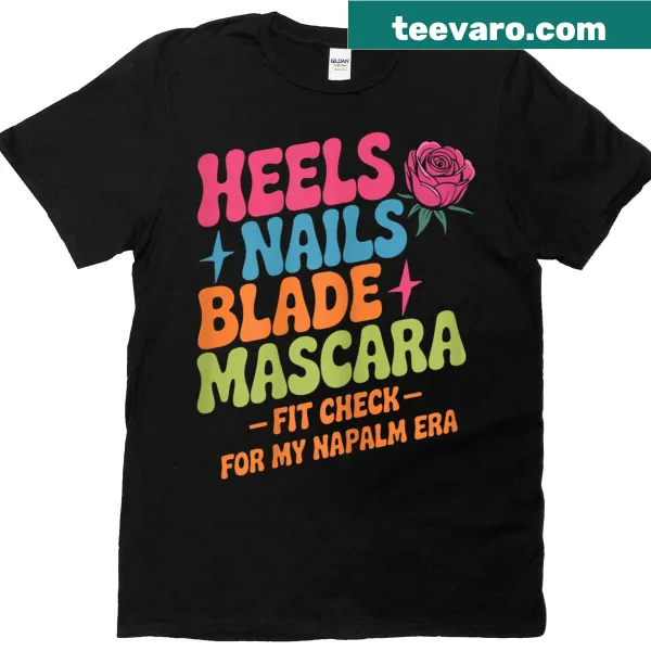 Vintage distressed t-shirt celebrating Napalm Era with bold fashion graphics