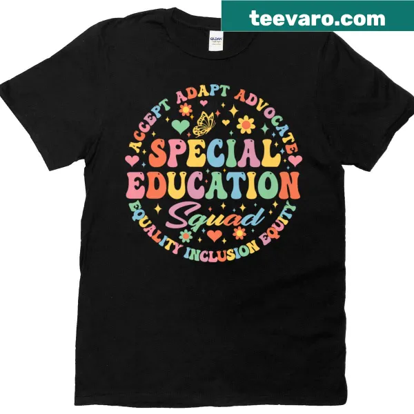 Back-to-school T-shirt for special education teachers with positive design