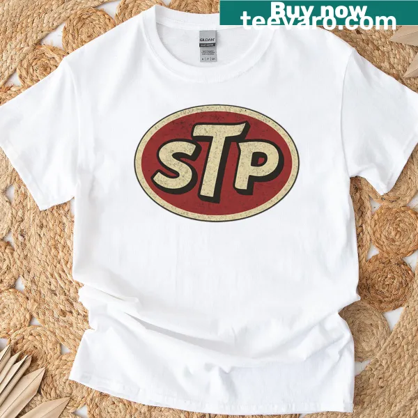 Vintage-style t-shirt with Stone Temple Pilots logo
