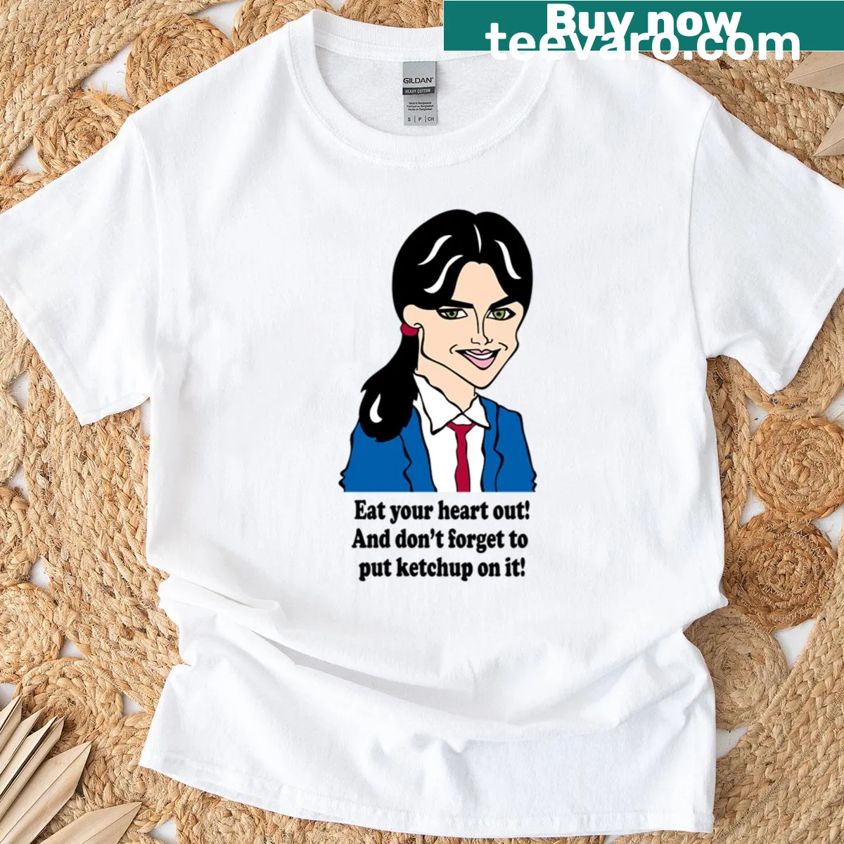 Oversized t-shirt with The Facts Of Life fan art — on a men's t-shirt