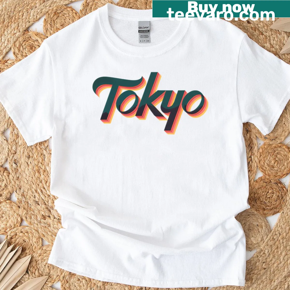 Tokyo 22 T-shirt featuring an urban-themed graphic celebrating Tokyo culture — on a men's t-shirt
