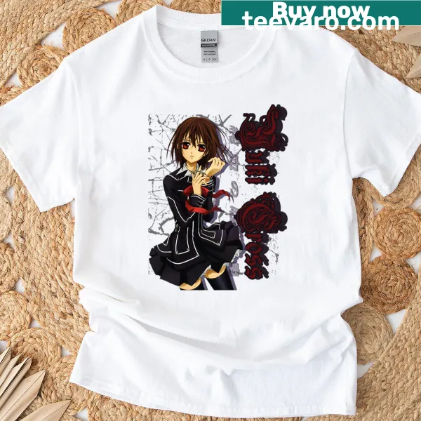 Yuki Cross from Vampire Knight on an anime t-shirt