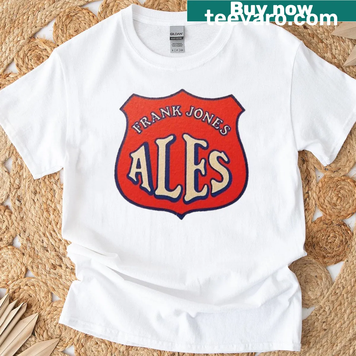 Vintage Portsmouth Ale design from Eldredge Brewing Co for beer lovers — on a men's t-shirt