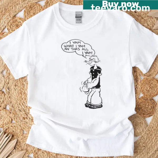 Vintage comic art of a sailor from 1929 on a T-shirt