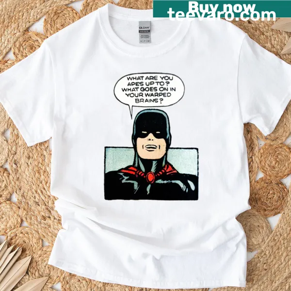 Whimsical superhero-themed T-shirt featuring a fun graphic