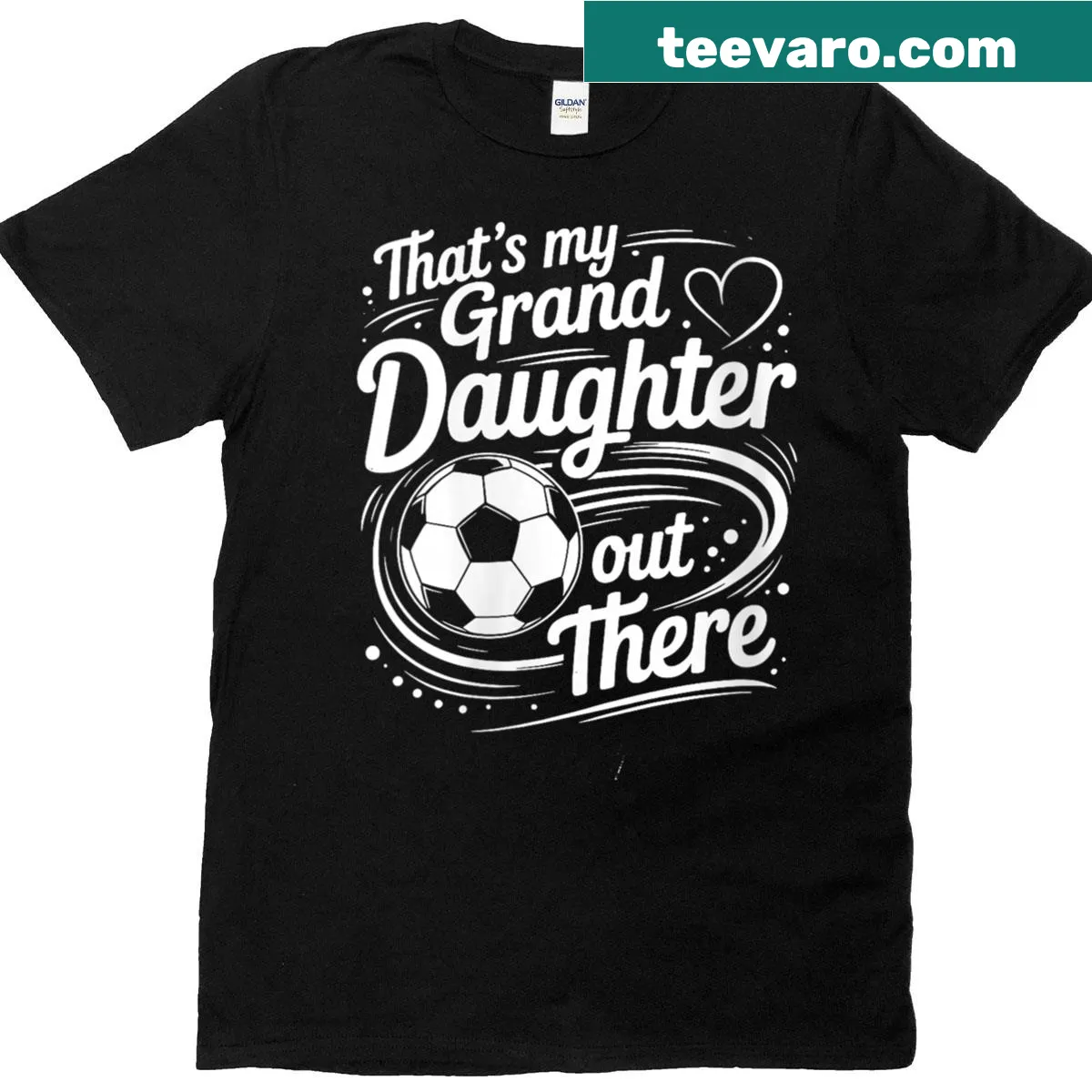 Retro T-shirt for Soccer Grandmas with the text Soccer Grandma — on a men's t-shirt