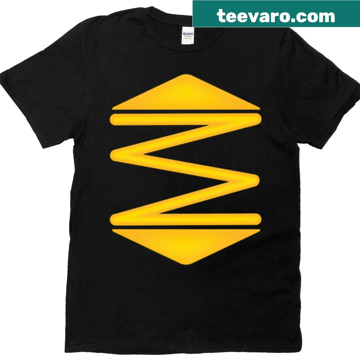 Graphic of suspension fault icon on a T-shirt — on a men's t-shirt
