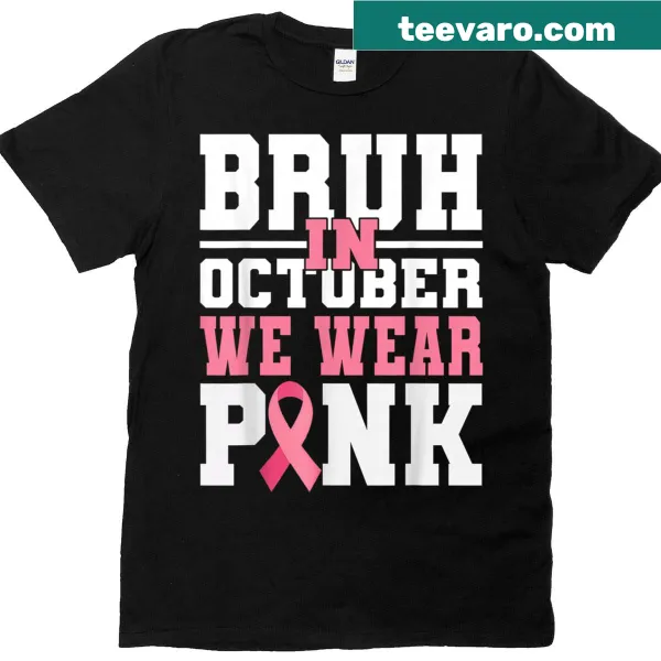 Kids t-shirt promoting breast cancer awareness with a playful message