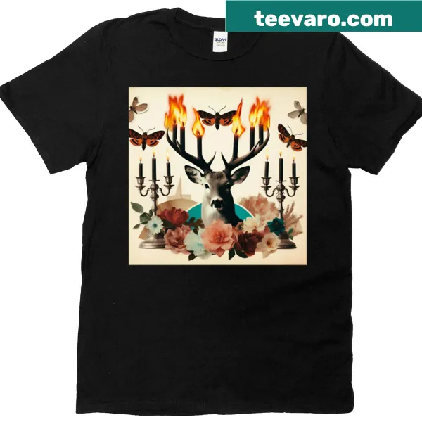 Funny T-shirt with trendy saying for the elderly hippie