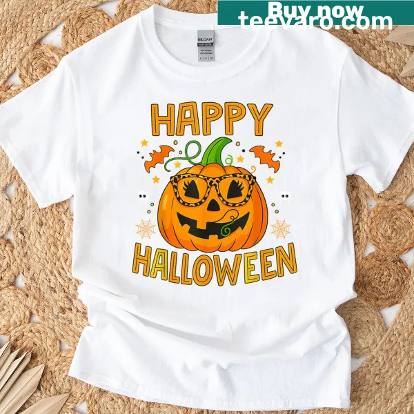 Funny Halloween shirt with a playful pumpkin graphic