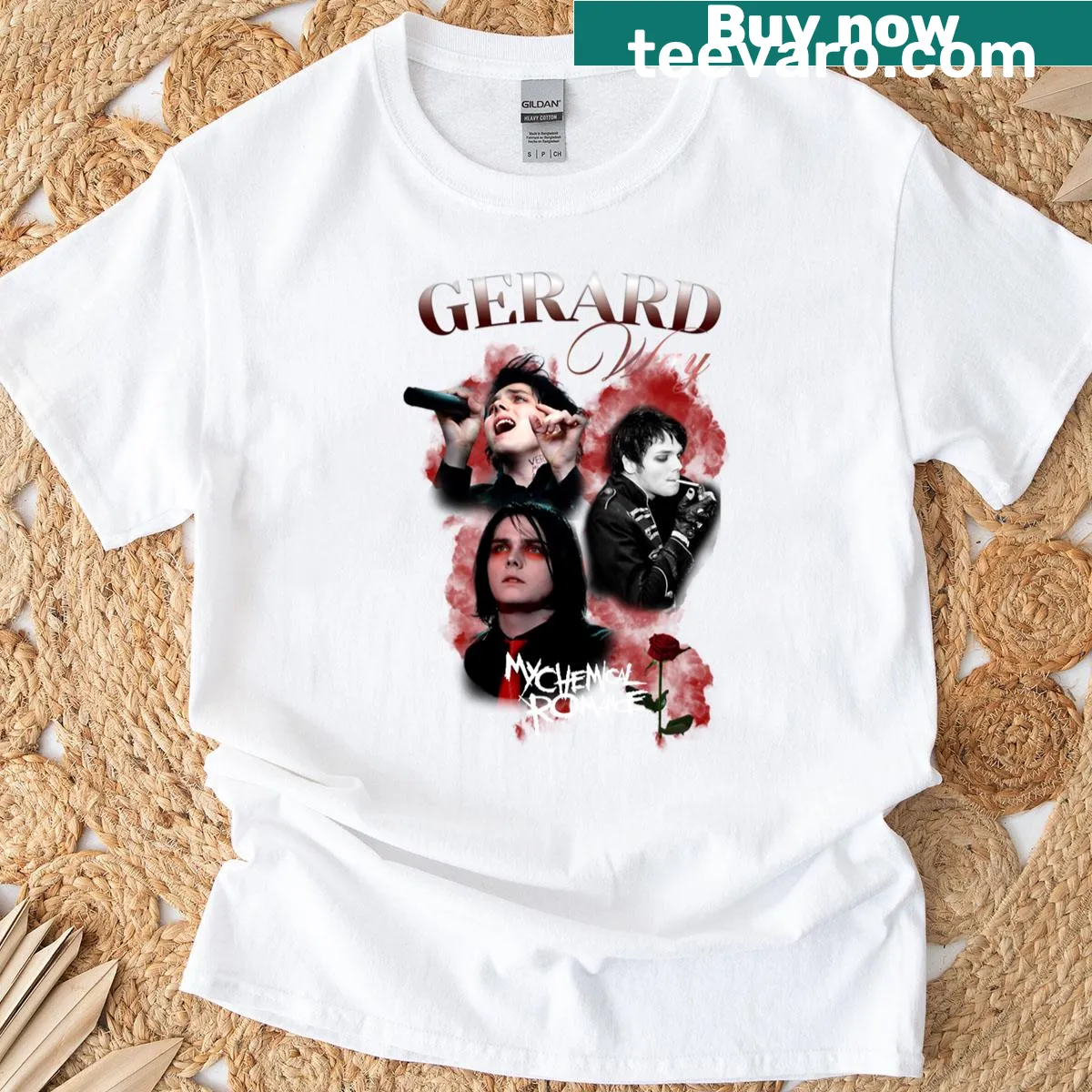Retro design alternative T-shirt for casual wear — on a men's t-shirt