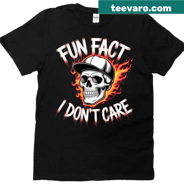 Sarcastic humor quote printed on the back of a T-shirt