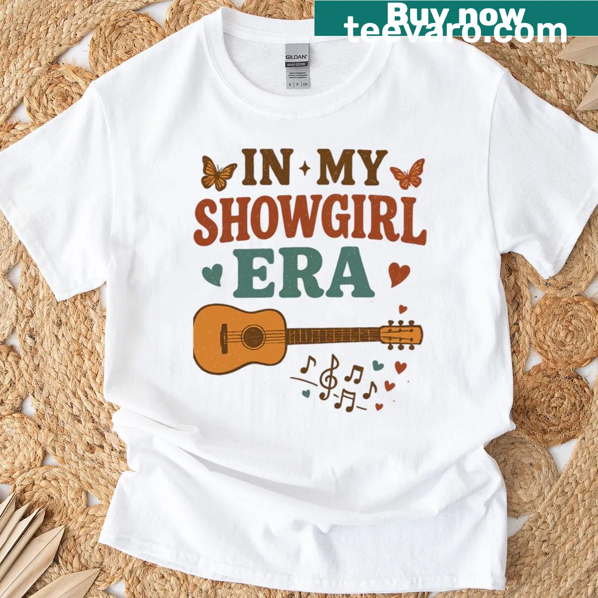 Lighthearted pumpkin design t-shirt for Summerween celebration — on a men's t-shirt