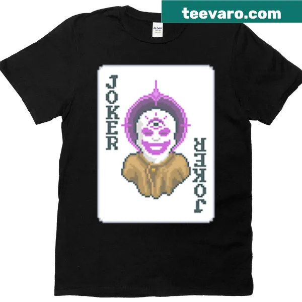 Humorous T-shirt design featuring 'Sixth Sense Joker' text