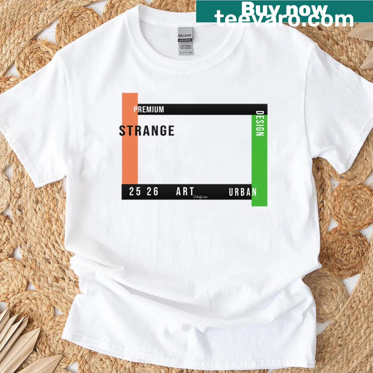 Urban graphic T-shirt with bold streetwear design — on a men's t-shirt