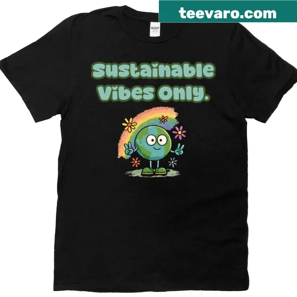 Eco-friendly quote t-shirt promoting sustainability