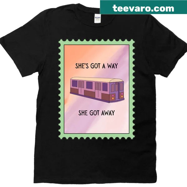 Subway stamp graphic T-shirt for urban enthusiasts