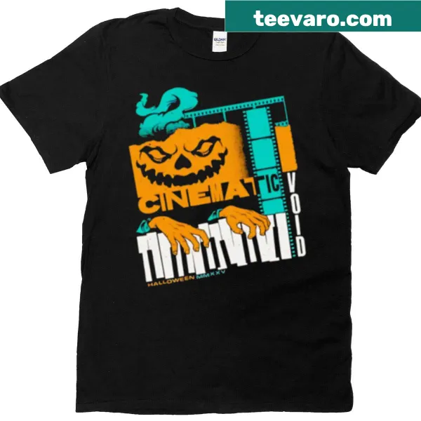 Edgy Halloween 2025 graphic t-shirt with text