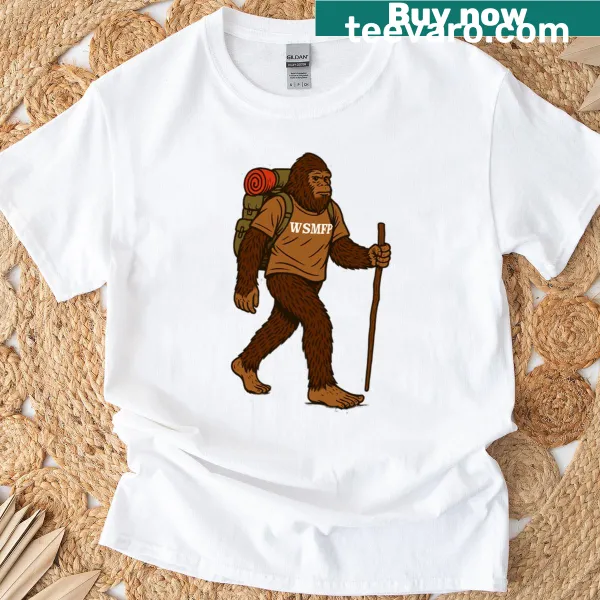 Bigfoot illustration shirt from Widespread Panic