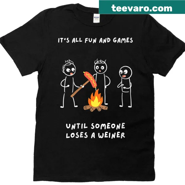 Funny humorous saying on a women's shirt.