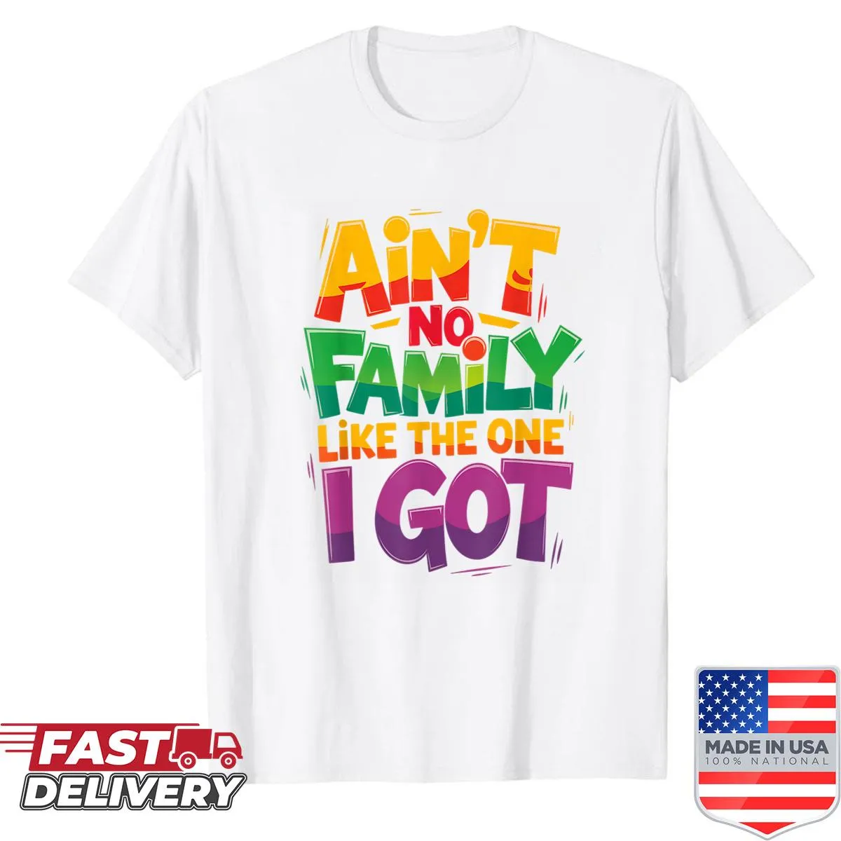Heartfelt shirt with a message celebrating family bonds