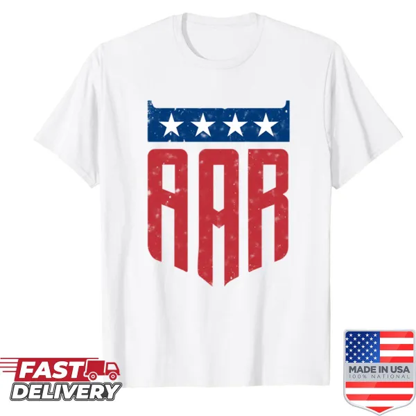 Distressed shirt paying homage to All American Racers