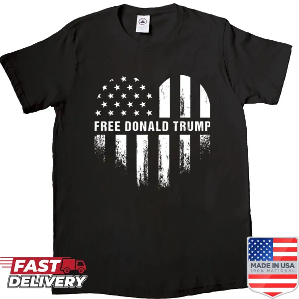 Shirt featuring the phrase 'Arrest Alvin Bragg' in bold text