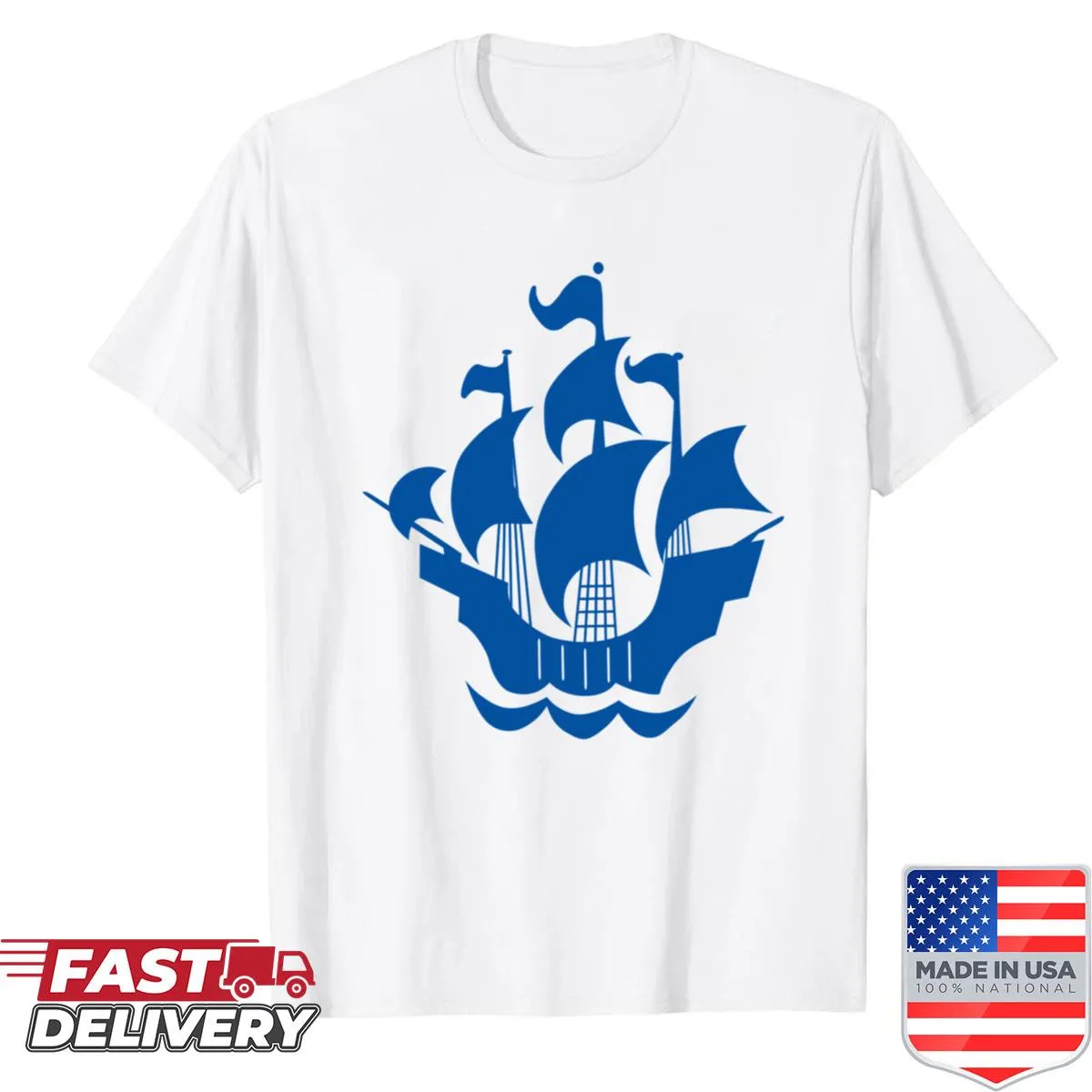 Blue Peter themed shirt celebrating creativity and crafting