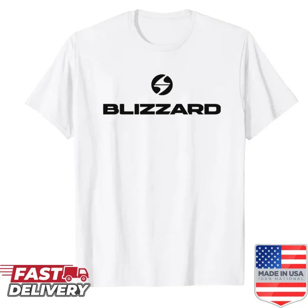 Skiing t-shirt depicting a fun skier graphic with snowflakes